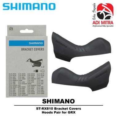 Shimano ST-RX810 Hoods Pair for GRX Bracket Covers Karet Brifter Sepeda