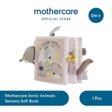 Mothercare Sensory Soft Book - Mainan Edukasi Buku Bayi Arctic Animals