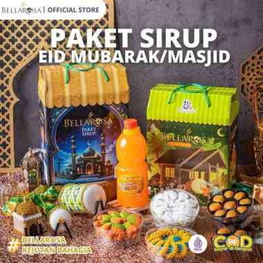 Bellarosa Paket Sirup Eid Mubarak Hadiah Hampers Lebaran