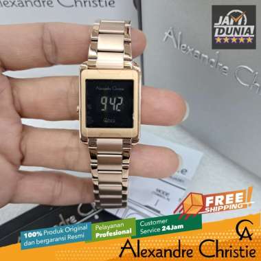 JAM ALEXANDRE CHRISTIE WANITA 9499 AC9499 AC 9499 ROSE GOLD ORIGINAL NG ST JAM TANGAN WANITA ALEXAND