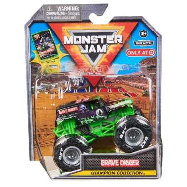 Mainan Monster Jam 1:64 Stadium Series Grave Digger