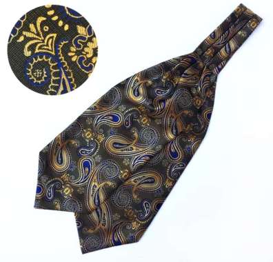TOKO1973 ARTHUR SCARF - ASCOT TIE CRAVAT dasi pesta wedding scarf 04