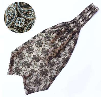 TOKO1973 ARTHUR SCARF - ASCOT TIE CRAVAT dasi pesta wedding scarf 06