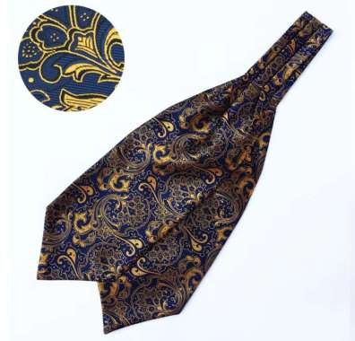 TOKO1973 ARTHUR SCARF - ASCOT TIE CRAVAT dasi pesta wedding scarf 07
