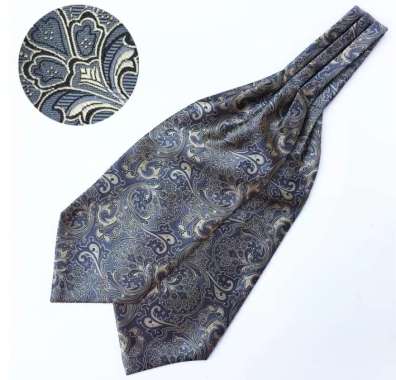 TOKO1973 ARTHUR SCARF - ASCOT TIE CRAVAT dasi pesta wedding scarf 08
