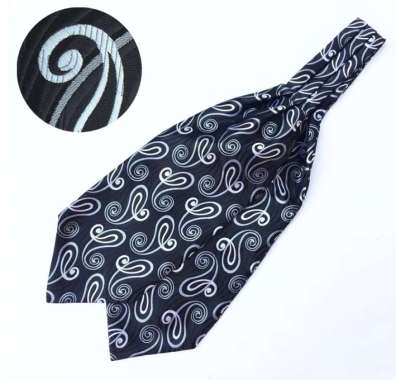 ARTHUR SCARF - ASCOT TIE CRAVAT dasi pesta wedding scarf 12