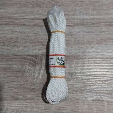 Tali Tambang Plastik Putih 10m