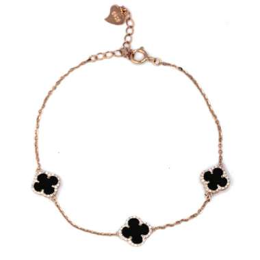 Dparis Gelang Tangan Model Van Cleef LMT283 BLACK