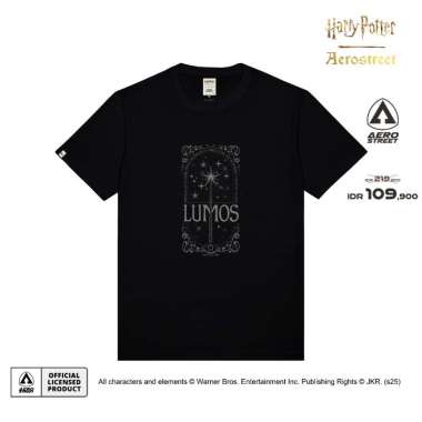 Aerostreet T Shirt Lumos Hitam Kaos AABAA S