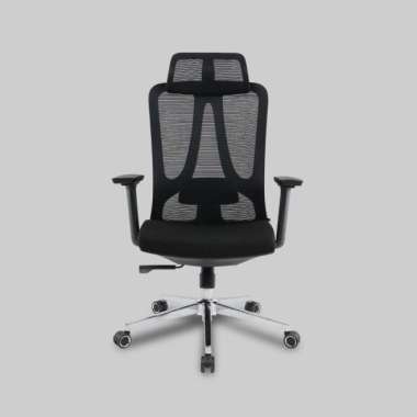 Rexus Ergonomic Chair Kursi Kantor NC-3 / NC3 Office Chair KURSI ONLY BLACK