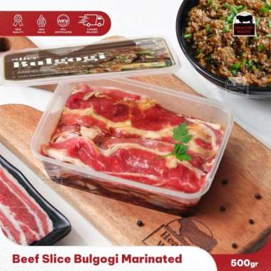 US Beef Slice Marinated Daging Sapi Slice Marinasi Halal 500gr Healthy Wagyu Blackpepper