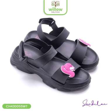 Sandal Anak Perempuan - Zandilac Barbie Hitam