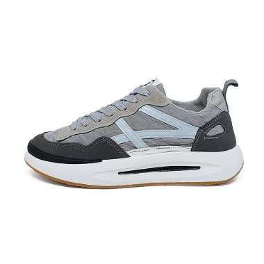 1489 - Alpha Black / Grey - Sepatu Sneakers Running Sport - D12 Outdoor 44 Grey