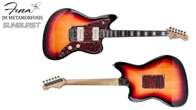 Fena Metamorfosis JM Jazz Master Electric Guitar Sunburst