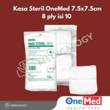 Kasa Steril OneMed 7.5x7.5cm 8 ply isi 10