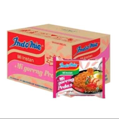 Indomie pedas goreng karton
