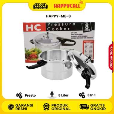 HAPPY CALL PANCI PRESTO 8 LITER WAJAN PRESTO KOKOH AWET TAHAN KARAT