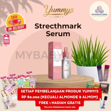 Yummys Care Stretch Marks Brightening Serum 50ml | Stretch Marks Brightening Serum | Serum Untuk Str