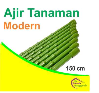 Ajir Tanaman Modern 150 cm besi anti karat tangkai bunga anggrek dendrobium tanah batang penyangga v