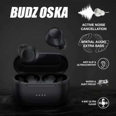 ORIGINAL Budz Moser Earphone Bluetooth Headset TWS APTX Gaming Wireless Bass
