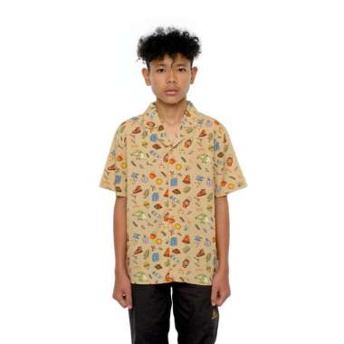 EIGER JUNIOR FIG PYJAMAS SHIRT 140 Light Brown
