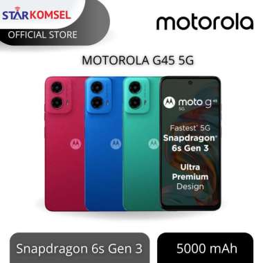 HP MOTOROLA G45 5G 8/256 NFC GARANSI RESMI MOTOROLA Pink