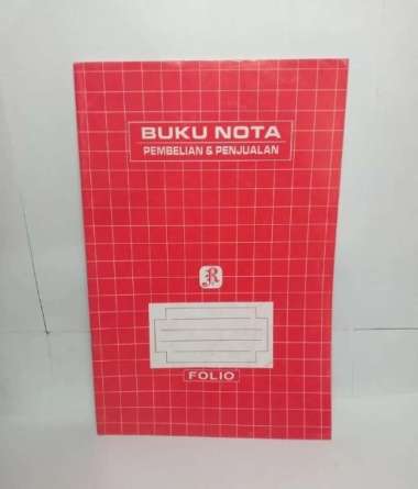 Buku Nota Pembelian & Penjualan Ukuran Folio ( 1 Pak Isi 10 Buku )