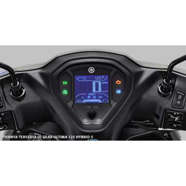 Yamaha Gear Ultima 125 Hybrid S Sepeda Motor [OTR Palembang/ VIN 2025] Silver Palembang
