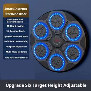 DUELTIGER Mesin Tinju Music Boxing Machine Wall Target Digital Display DT165 Samsak Tinju Knukcle Be