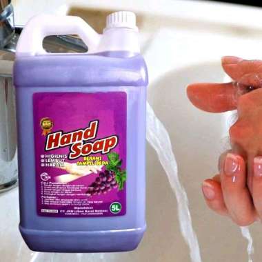 handsoap pencuci tangan 5liter 5liter anggur