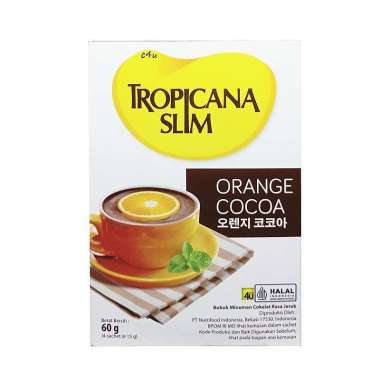 Tropicana slim salted caramel cocoa / orange cocoa / avocado coffee / mint cocoa / white coffee isi 