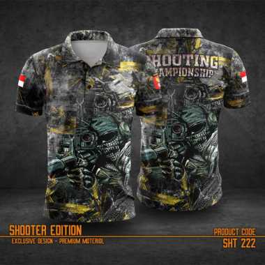 JERSEY SHOOTING CUSTOM BERKERAH / KAOS LATGAB TNI / JERSEY GARUDA SHIELD / JERSEY INDONESIAN ARMY 15