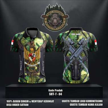 JERSEY SHOOTING CUSTOM BERKERAH / KAOS LATGAB TNI / JERSEY GARUDA SHIELD / JERSEY INDONESIAN ARMY 28