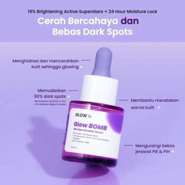 GLOW FX Serum Glow Bomb Serum - Acne Serum 20ml Glow Bomb Serum