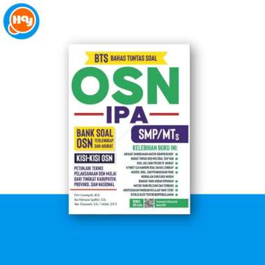 Buku OSN Matematika, IPA , IPS SMP | BTS Bahas Tuntas Soal Osn Matematika, IPS , IPA SMP/MTS - Pener