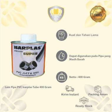 Lem Pipa Isarplas Kaleng/ Lem Pralon Isarplas Kaleng/ Lem Peralon Isarplas Kaleng