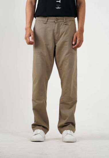 Greenlight Voyager Men's Long Chino Pants Double Layer Knee Fale HP-C020525 32 Brown