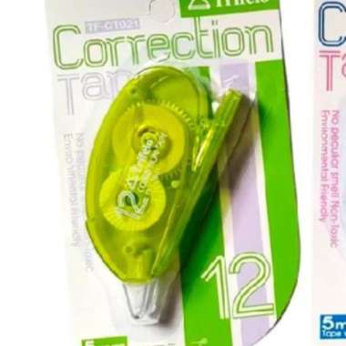TRIFELO Correction Tape 12M TF-CT921 | Correction Tape Termurah ijo