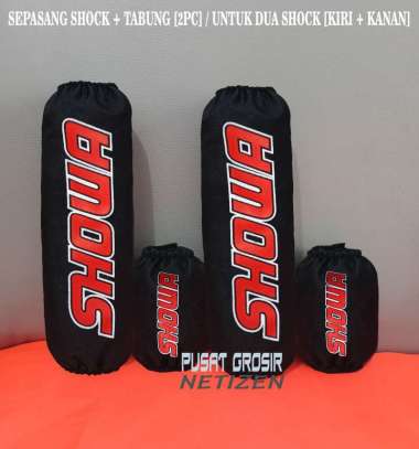[COD] 2 set [sepasang sarung shock plus tabung] sarung shock belakang cover shock belakang pcx 160 p