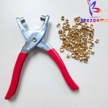 Tang mata ayam Roowns diameter lubang 3mm-5mm dilengkapi dengan eyelet