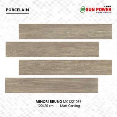 Granit Lantai Matt 120x20 - Minori Series | Sun Power Ceramics Minori Bruno