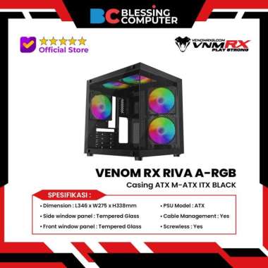 Casing VENOM RX RADAHN BLACK