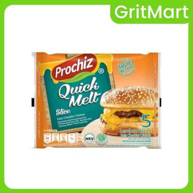 Prochiz Quick Melt Keju Cheddar Olahan Slice 5s