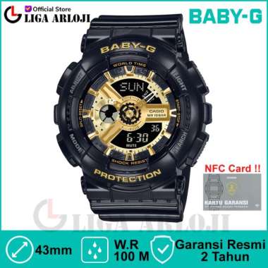 Casio Baby-G BA-110X-1ADR Jam Tangan Wanita BabyG BA110 BA-110X-1A BA110X