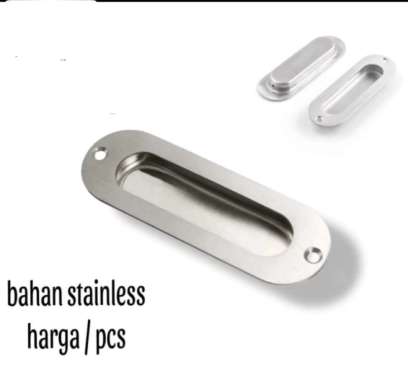 handle tanam Laci lemari stainless pintu stainless murah 128