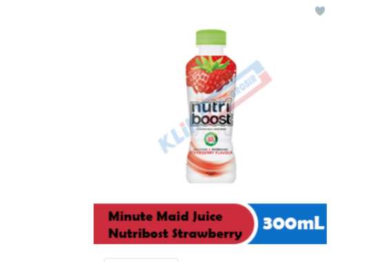 MINUTE MAID JUICE NUTRIBOOST BTL 300mL STRAWBERRY