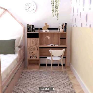 study desk meja belajar romaro / meja belajar anak / romaro meja belajar anak / study desk / meja be