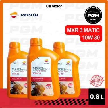 Oli Motor Matic Repsol MXR 3 10W30 0.8L (Dijamin Ori 100%)
