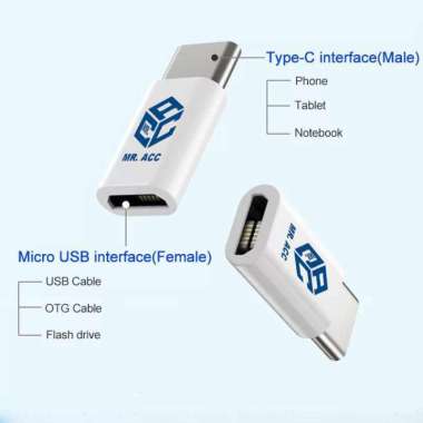 ADAPTOR MICRO TO TYPE C - CONVERTER MICRO USB TO TYPE C Micro To Iphone