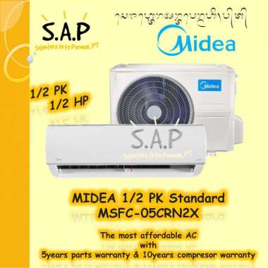 AC MIDEA 1/2 PK Standard / MSFC-05CRN2X